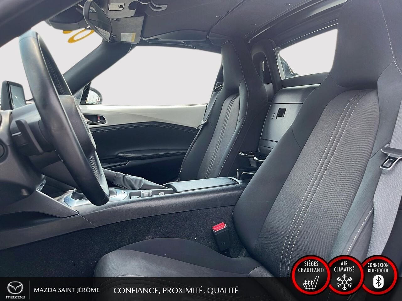 Mazda MX-5 RF 2023 Blanc Saint-Jérôme - photo #17