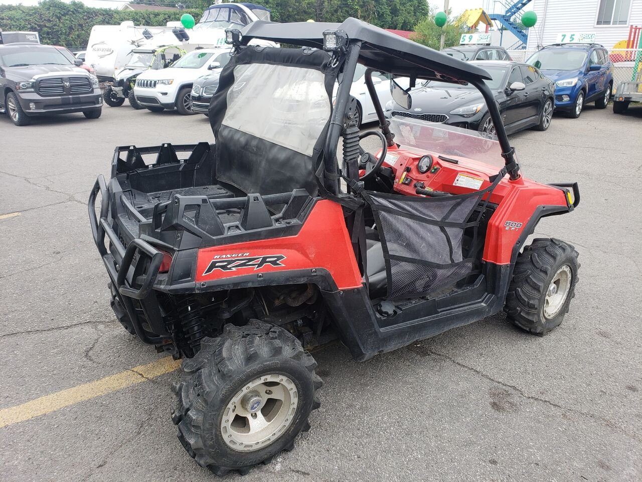 2012 polaris rzr Red  - photo #6