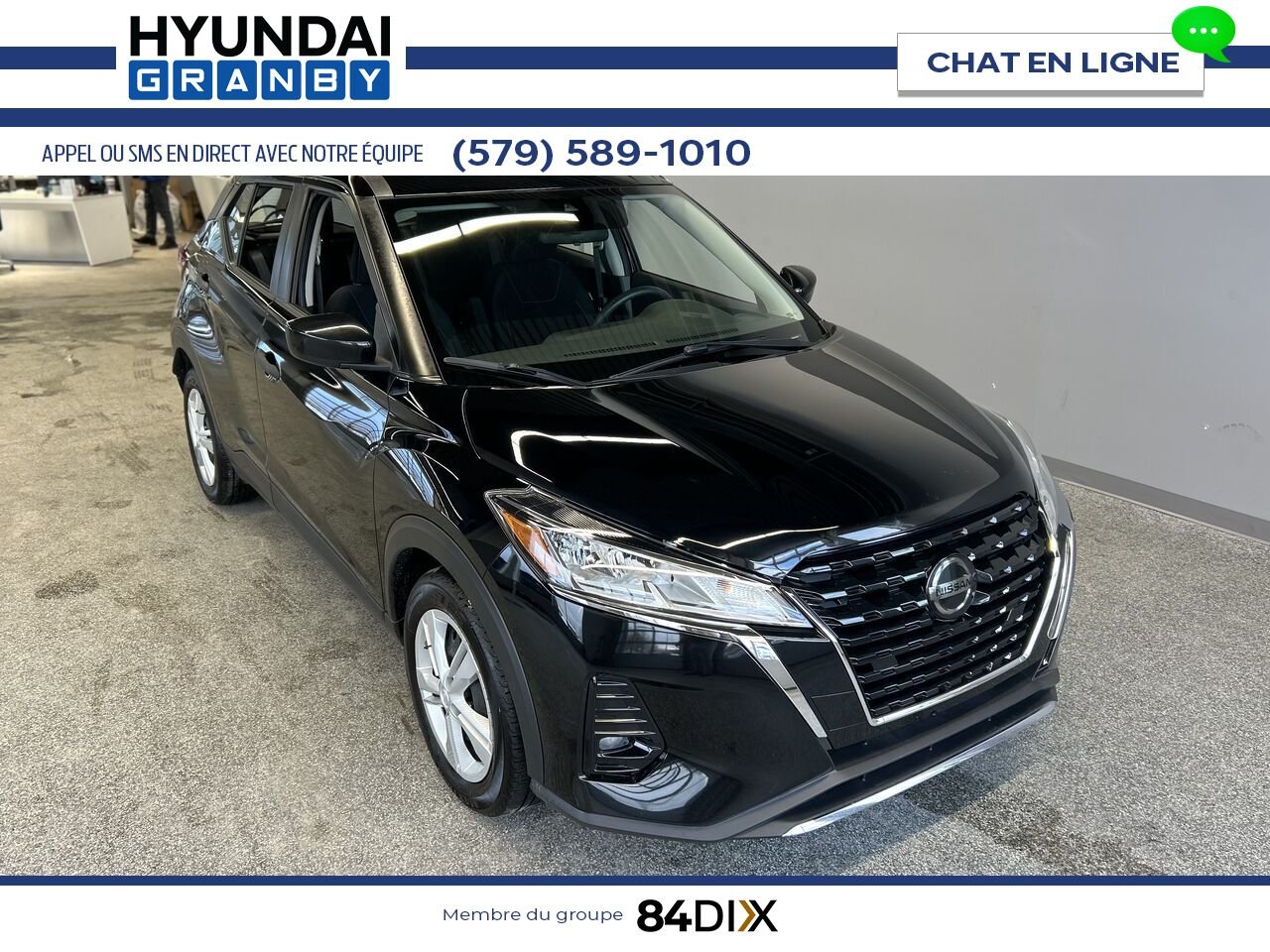 Nissan Kicks 2021 Noir Granby - photo #1