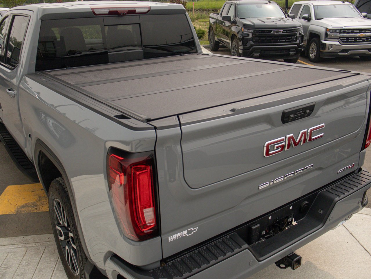 2024 GMC Sierra 1500 4WD Crew Cab 147 AT4 Grey Sherwood Park - photo #10