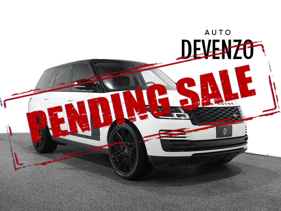 2019 Land Rover Range Rover V8 Supercharged SWB 2019 White