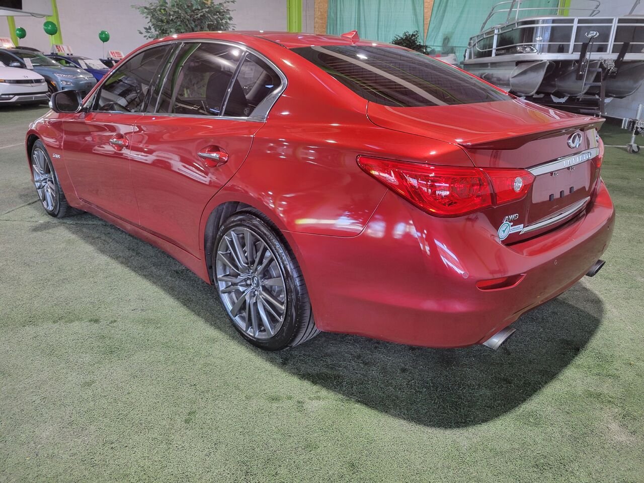 2016 INFINITI Q50 Red  - photo #3