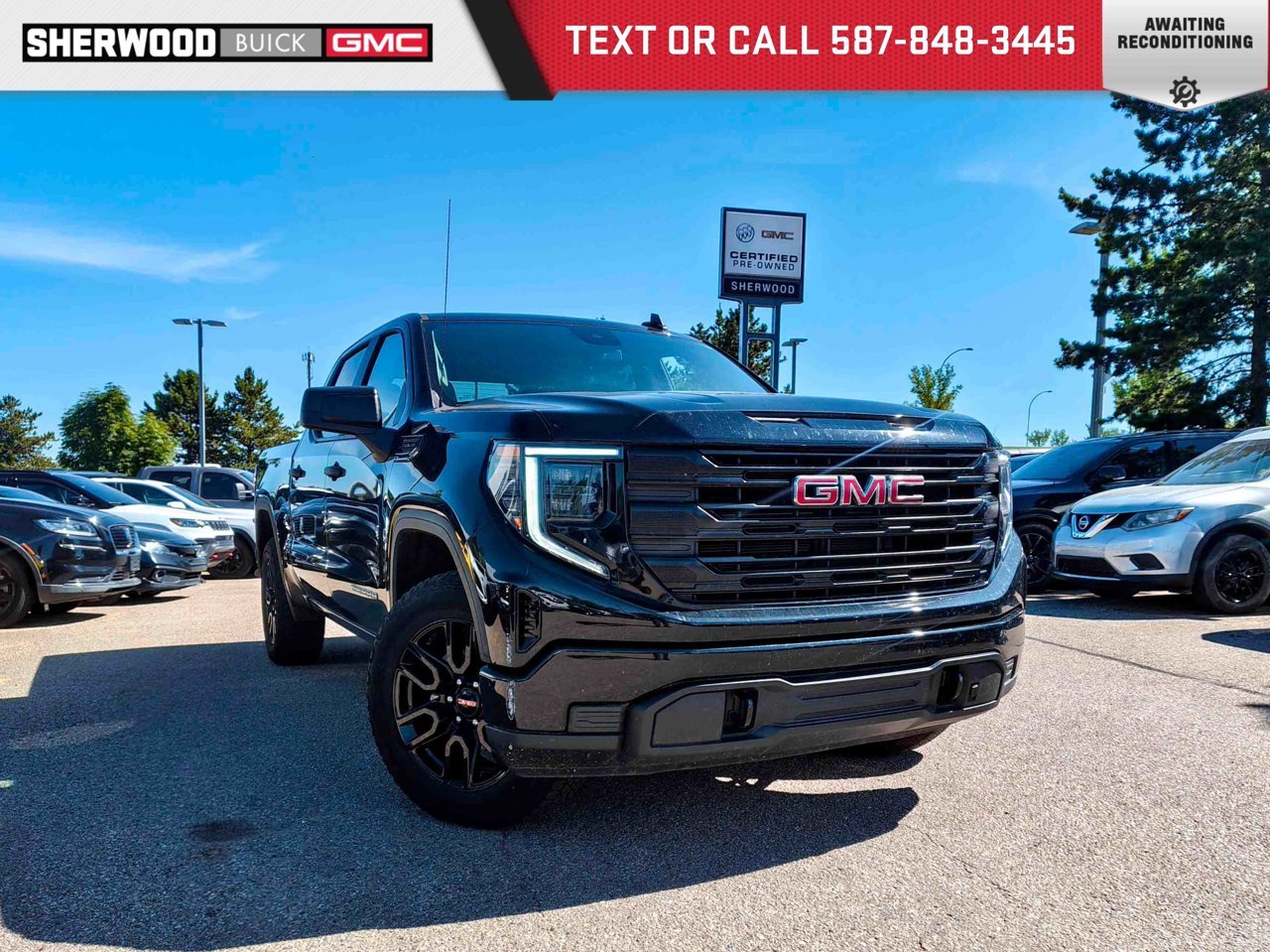 2024 GMC Sierra 1500 4WD Crew Cab 147 Pro Black Sherwood Park - photo #0
