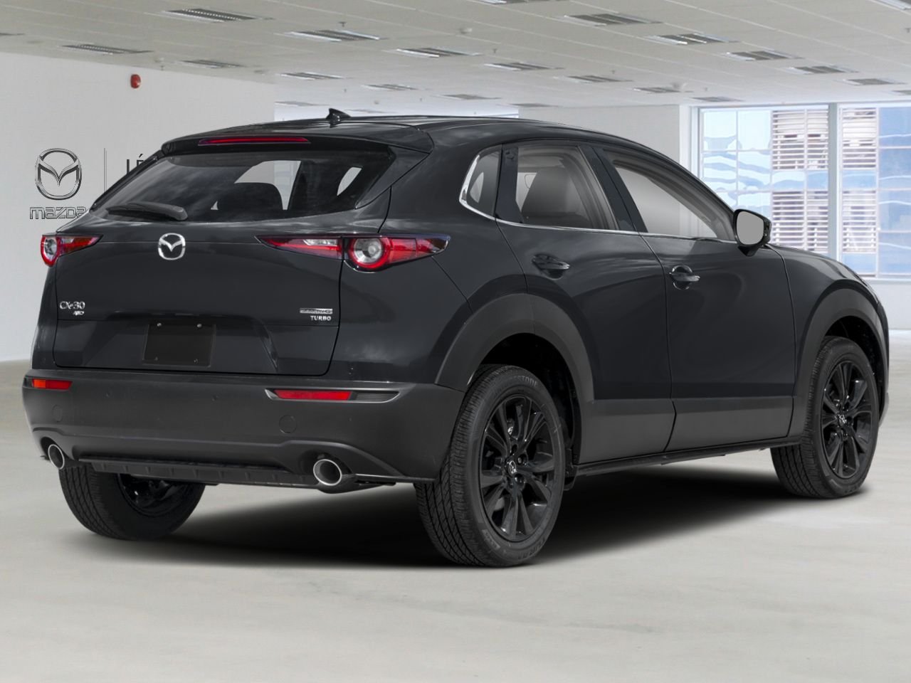 Mazda CX-30 GT TI avec moteur turbo 2026 Noir de jais mica Laval - photo #2