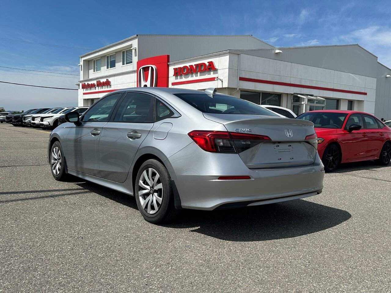 2022 Honda CIVIC LX CIVIC LX Silver Matane - photo #2