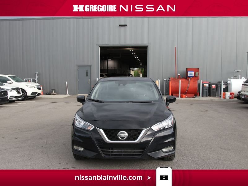 2022 Nissan Versa Black Blainville - photo #1