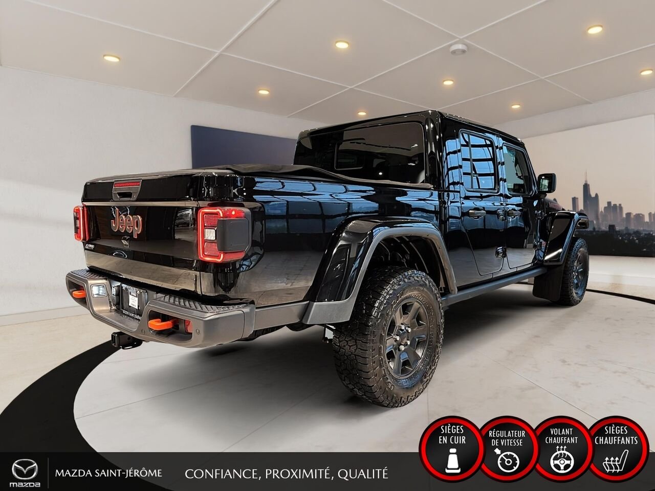 2021 Jeep Gladiator Black Ste-Agathe des Monts - photo #5