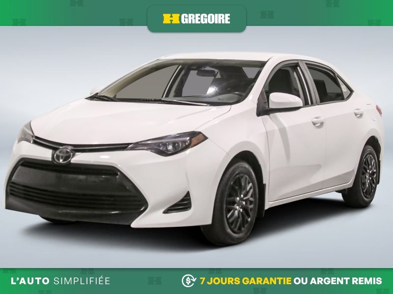 2019 Toyota Corolla White Blainville - photo #2