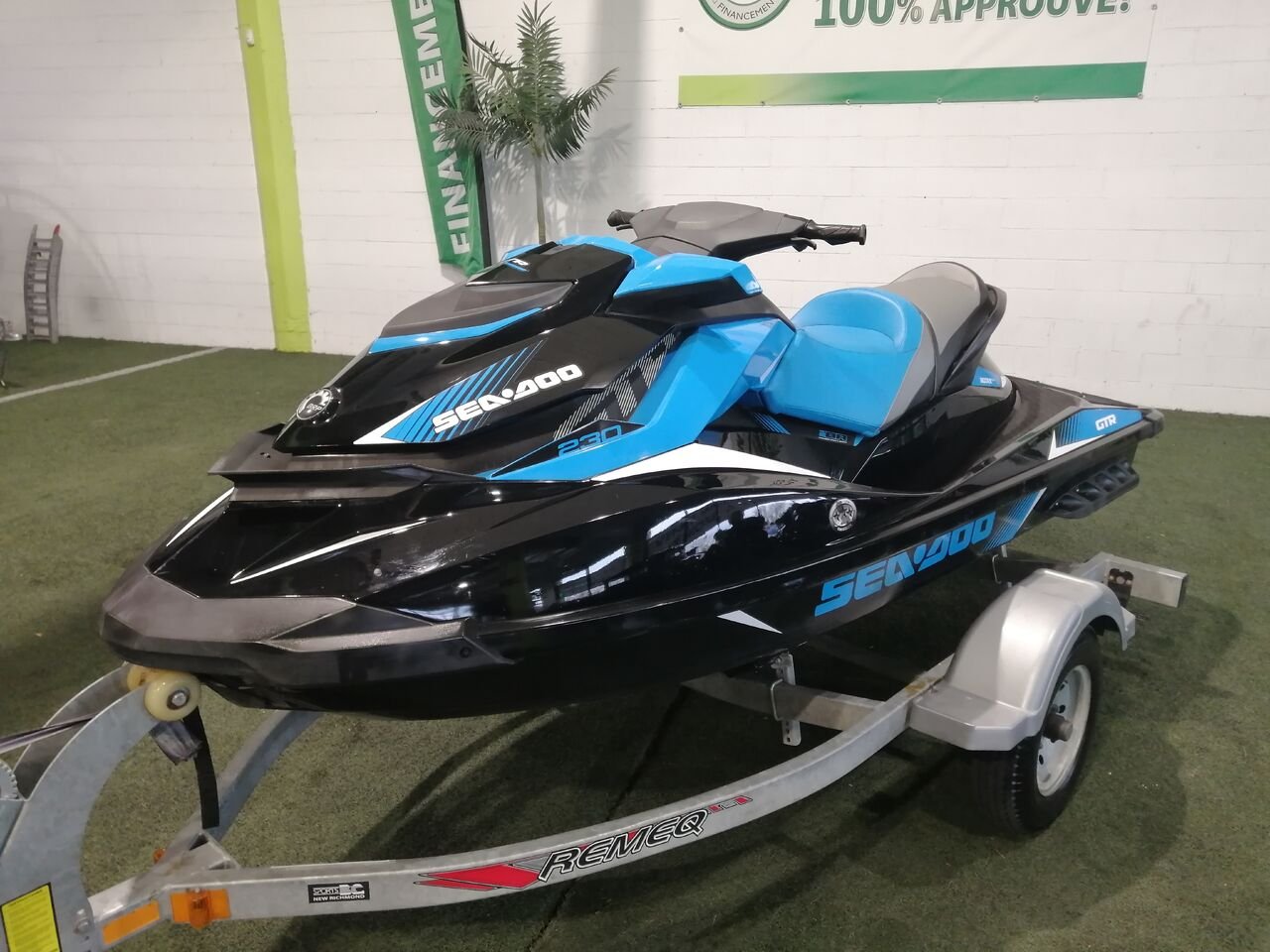 Sea-Doo GTR 2019 Bleu Longueuil, - photo #1