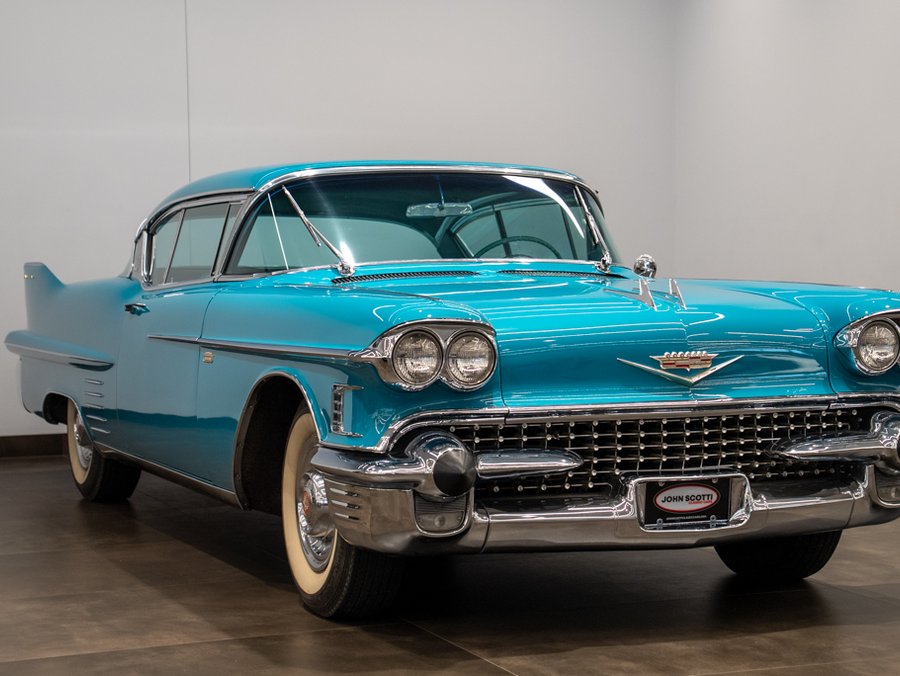 Cadillac Series 62 1958 1958 Bleu