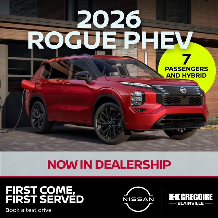 Nissan blainville promo juin ROGUE PHEV EN