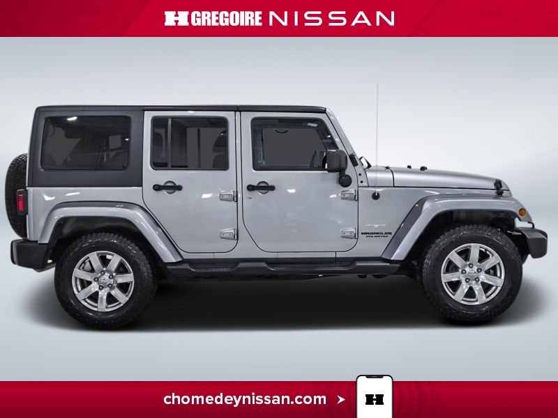 Jeep Wrangler Unlimited 2015 Argent Laval - photo #10
