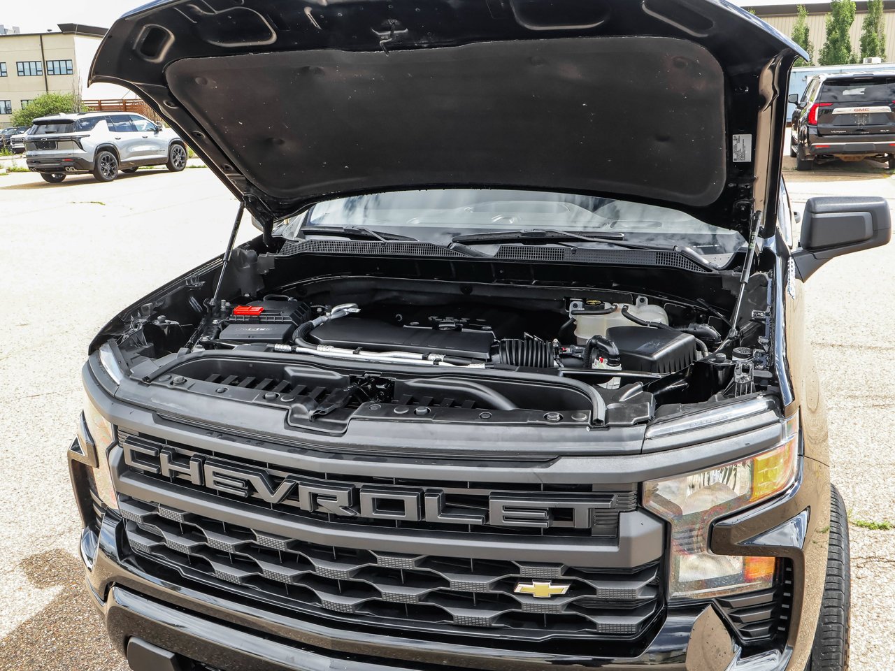 2024 Chevrolet Silverado 1500 4WD Double Cab 147 Custom Black Sherwood Park - photo #9