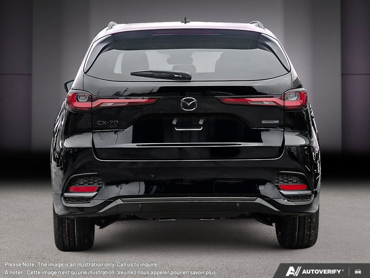 Mazda CX-70 hybride rechargeable JM3KJEHA9T1211462 2026 Noir de jais mica Mirabel - photo #4