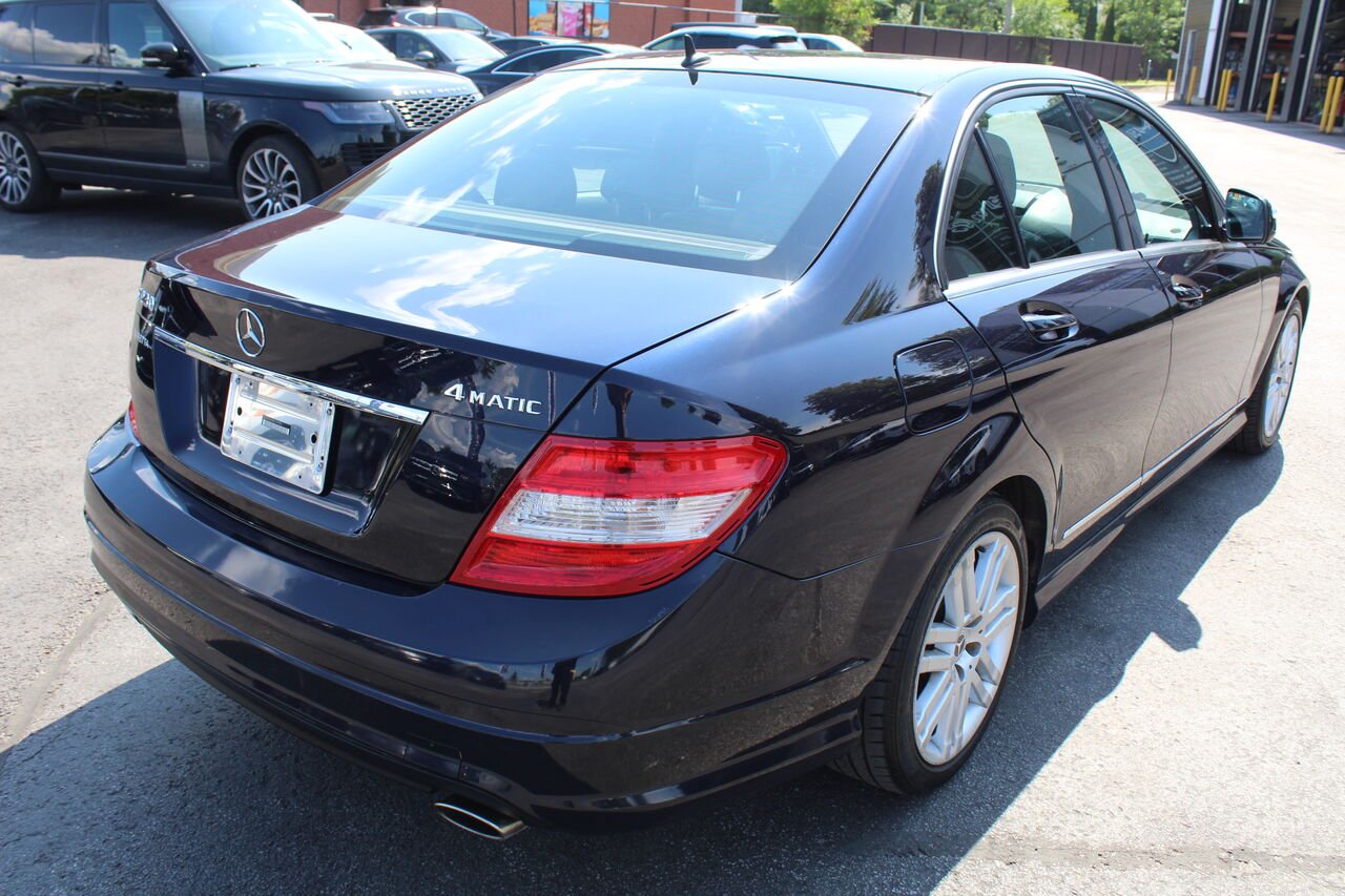 Mercedes-Benz C 230 4MATIC VIN: WDDGF85X38F141905 2008 Bleu Sainte-Rose - photo #3