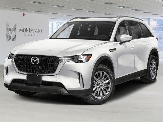 MAZDA CX-90 hybride rechargeable GS-L TI 2026 Blanc rhodium métallisé