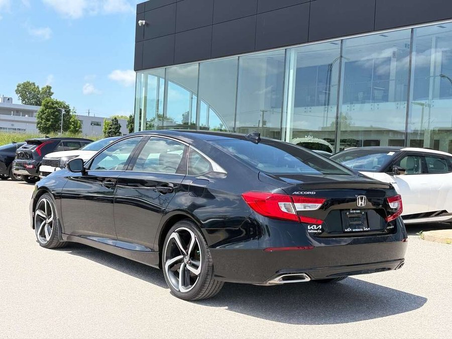 Honda Accord Sedan 2018 2018 Noir