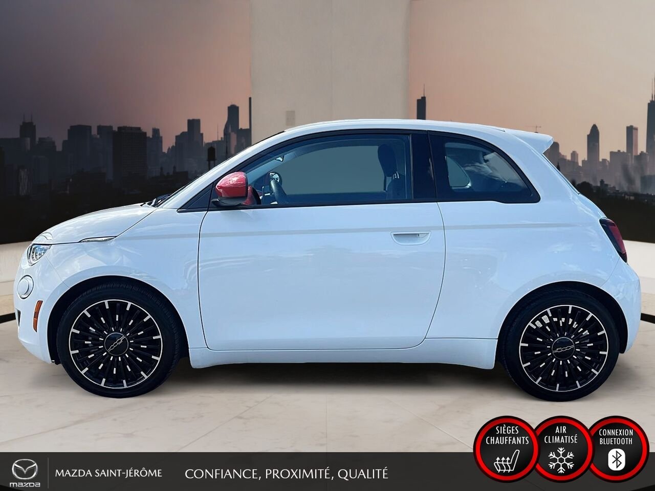 FIAT 500e 2024 Blanc Saint-Jérôme - photo #10