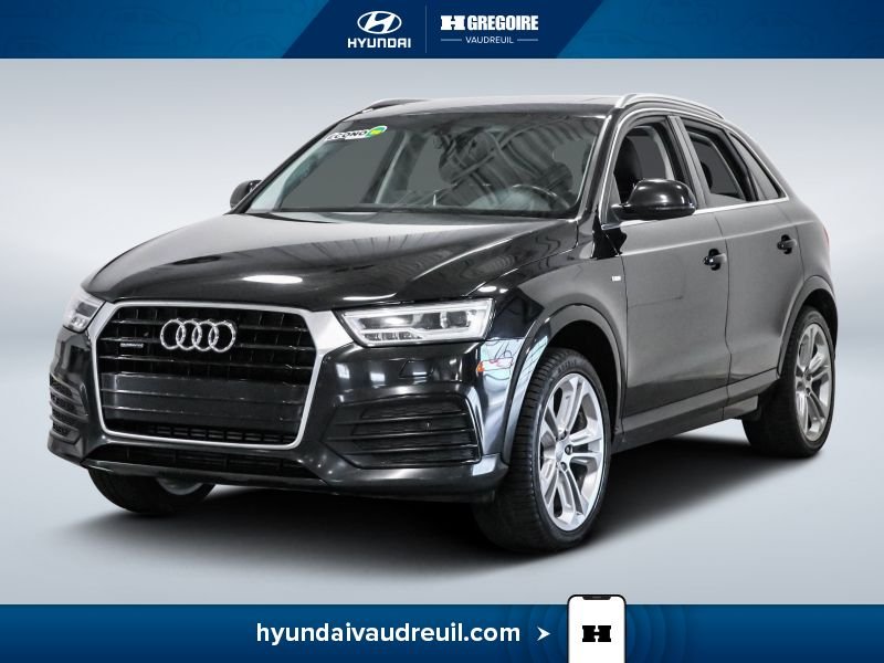 Audi Q3 2017 2017 Noir