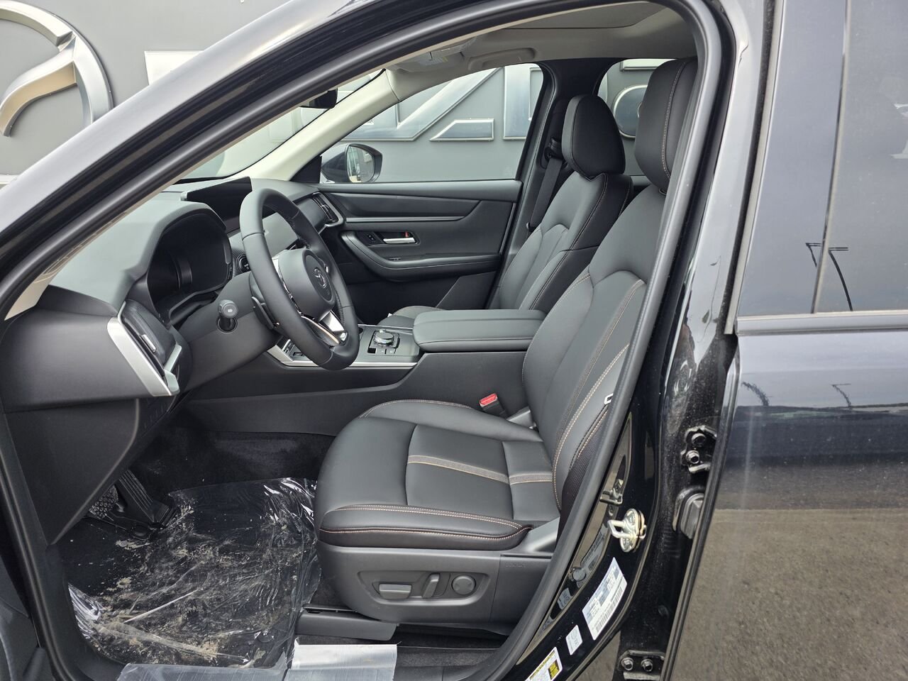 Mazda CX-90 hybride rechargeable 2026 Noir de jais mica Donnacona - photo #5