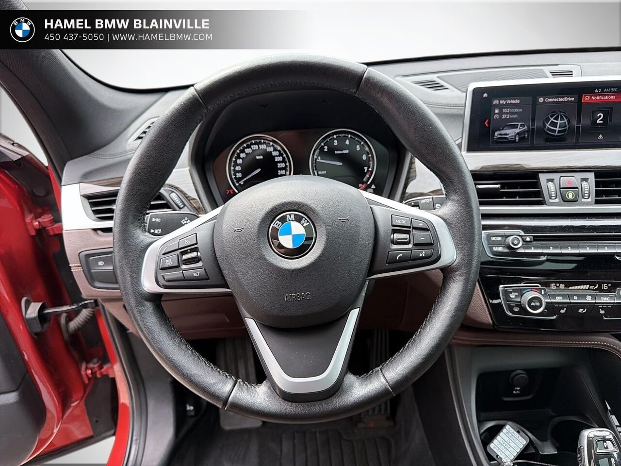BMW X1 xDrive28i véhicule d'activités sportives 2020 Orange Blainville - photo #11