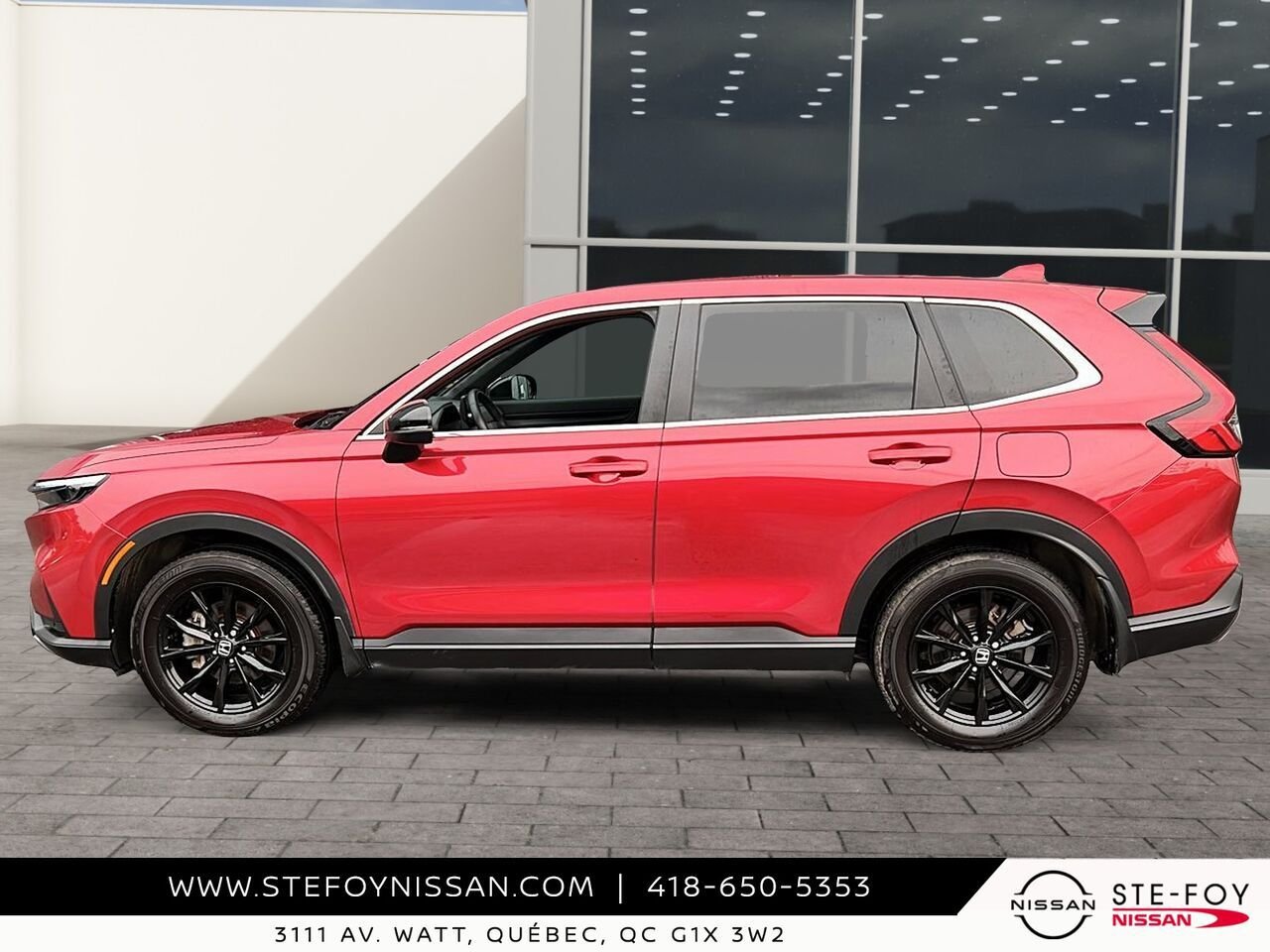 Honda CR-V hybride EX-L 2025 Rouge Ste-Foy - photo #4
