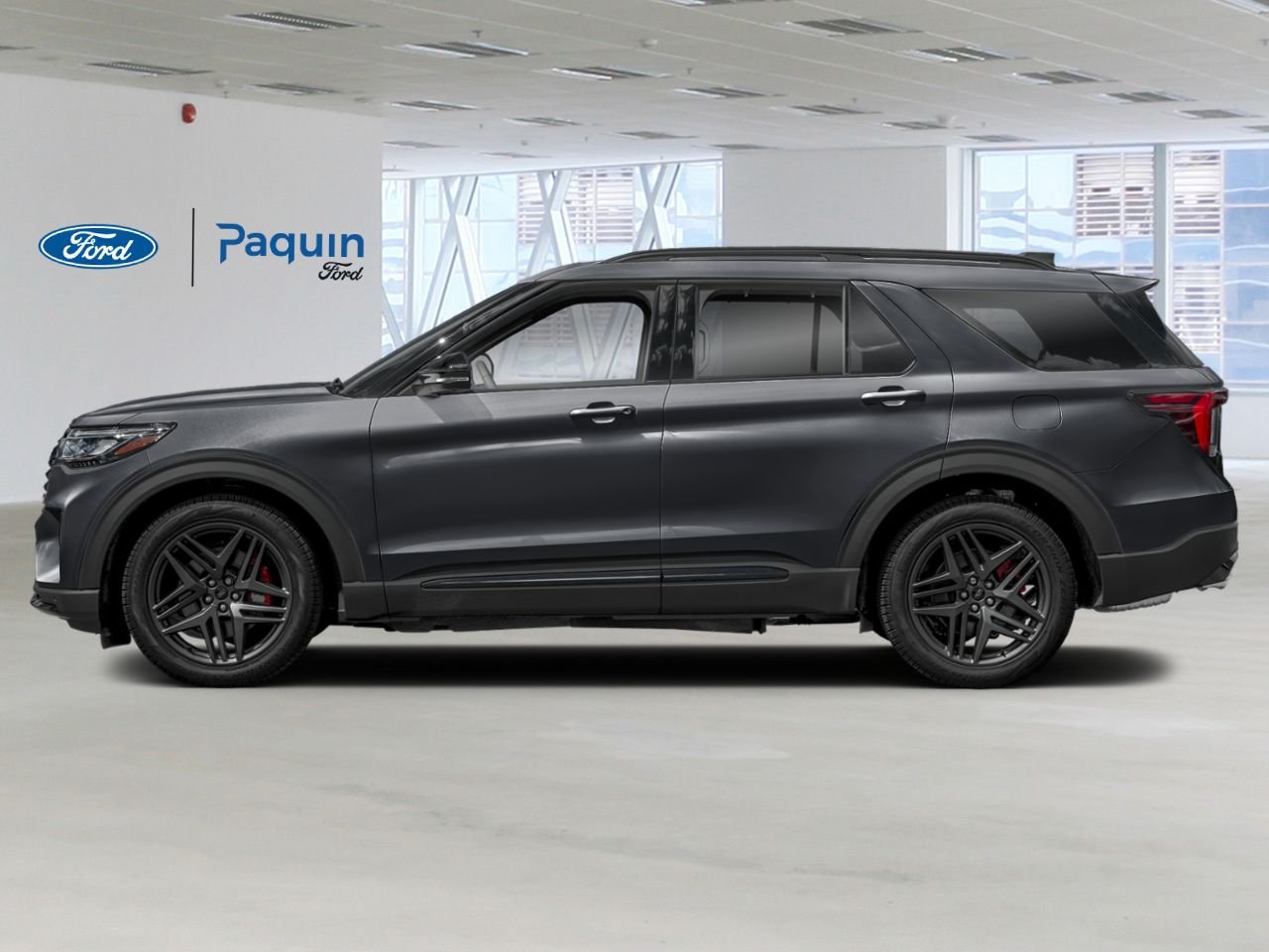 2026 Ford Explorer Agate Black Metallic Rouyn-Noranda - photo #2
