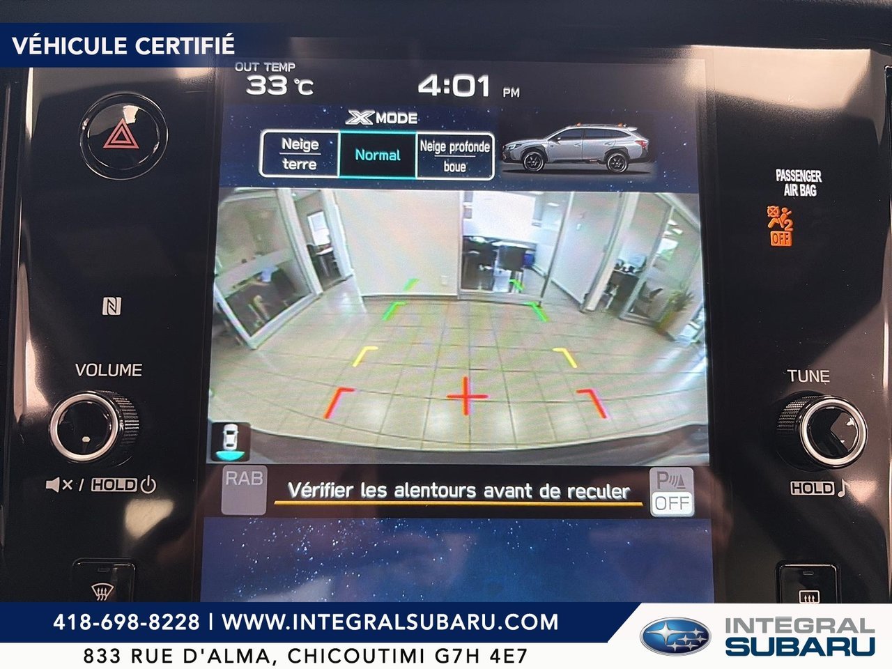 Subaru Outback NIV 4S4BTHTD2S3230181 2025 Bleu Chicoutimi - photo #17