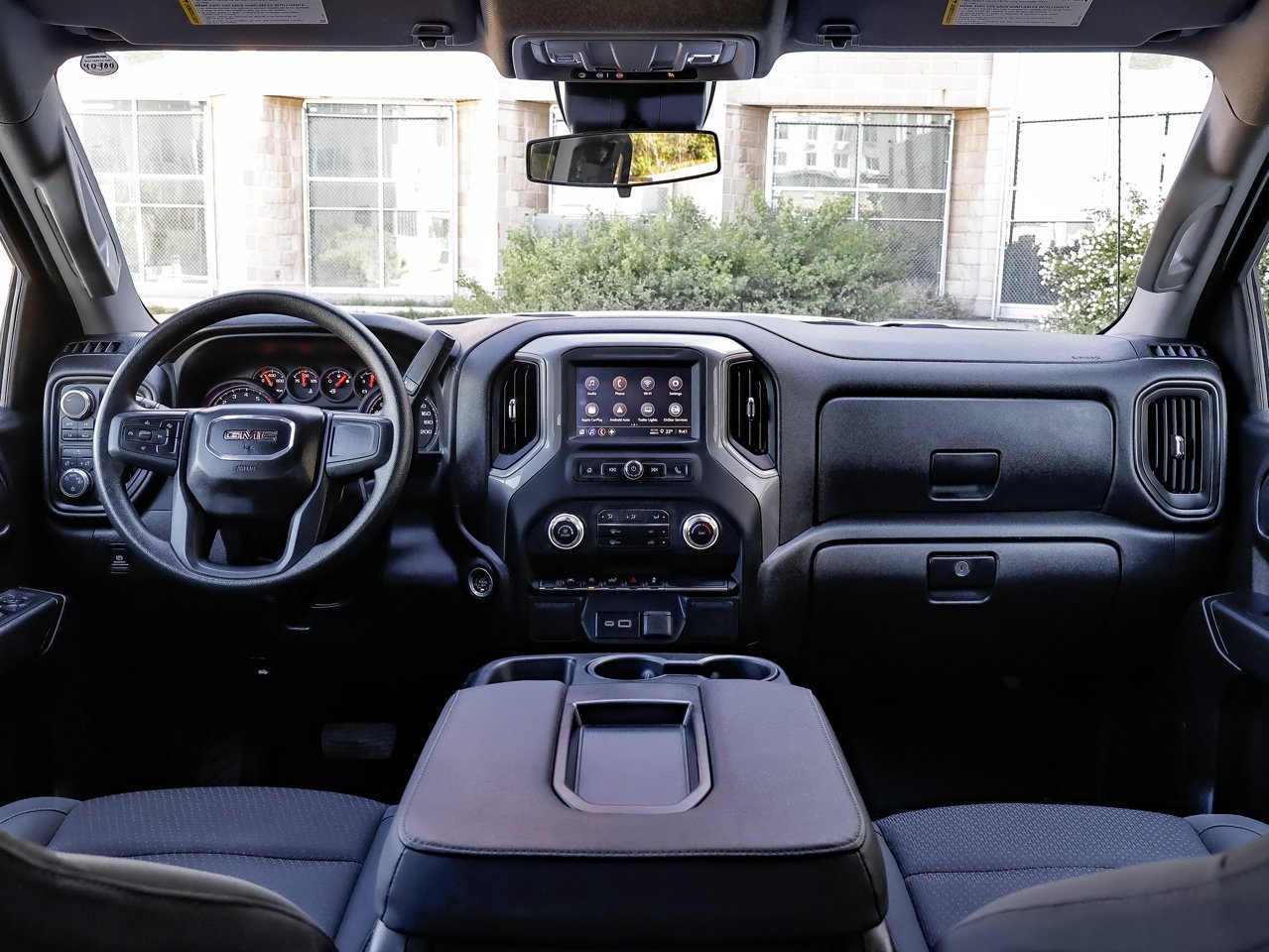 2024 GMC Sierra 1500 4WD Crew Cab 147 Pro White Sherwood Park - photo #26