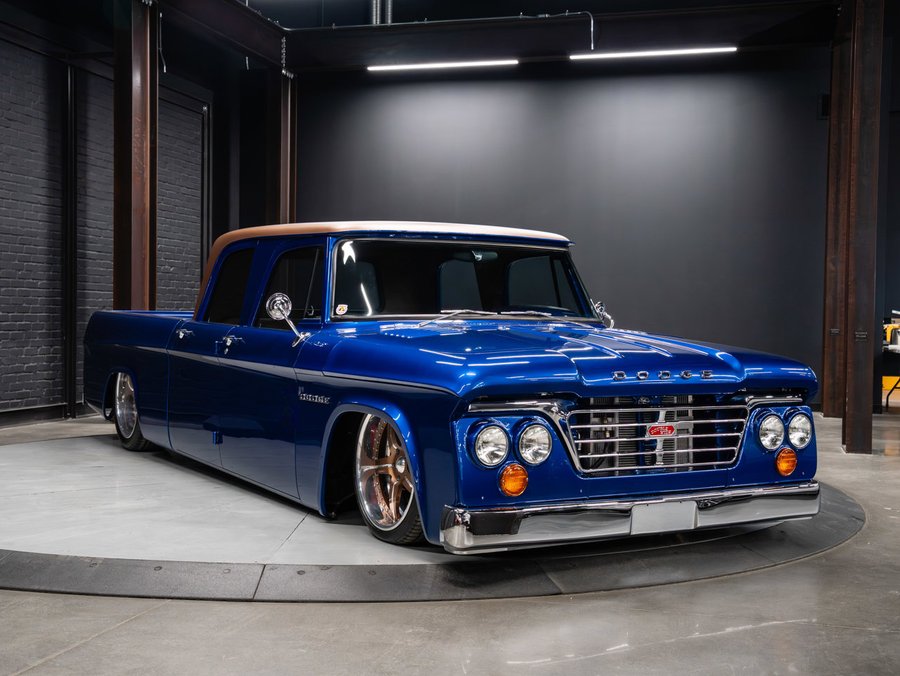 1967 Dodge D-200 1967 Blue