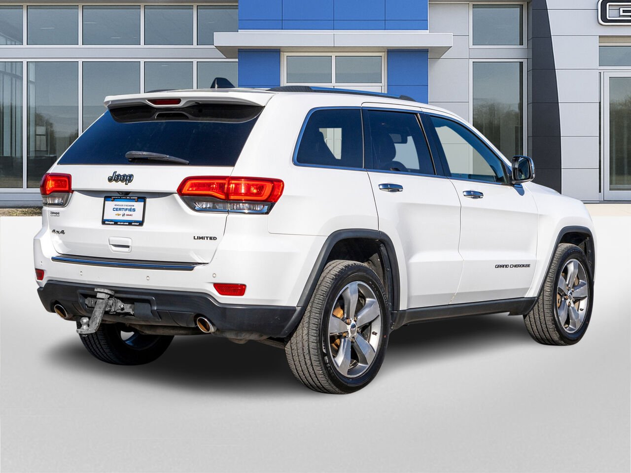 Jeep Grand Cherokee 4 RM, 4 portes, Limited 2014 Blanc Châteauguay - photo #4