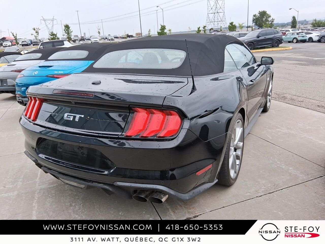 2022 Ford Mustang GT PREMIUM Black Ste-Foy - photo #1