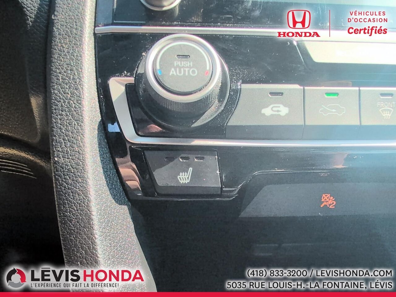 Honda Civic LX LX BM 2019 Blanc Lévis - photo #28