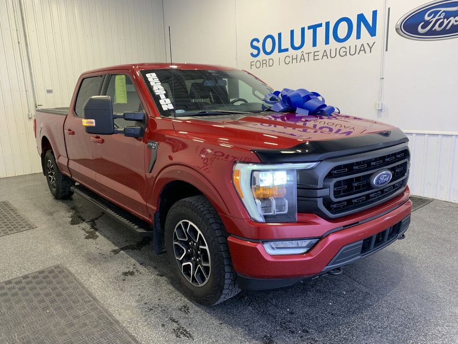2022 Ford F-150 SUPERCREW XLT 2022 Red
