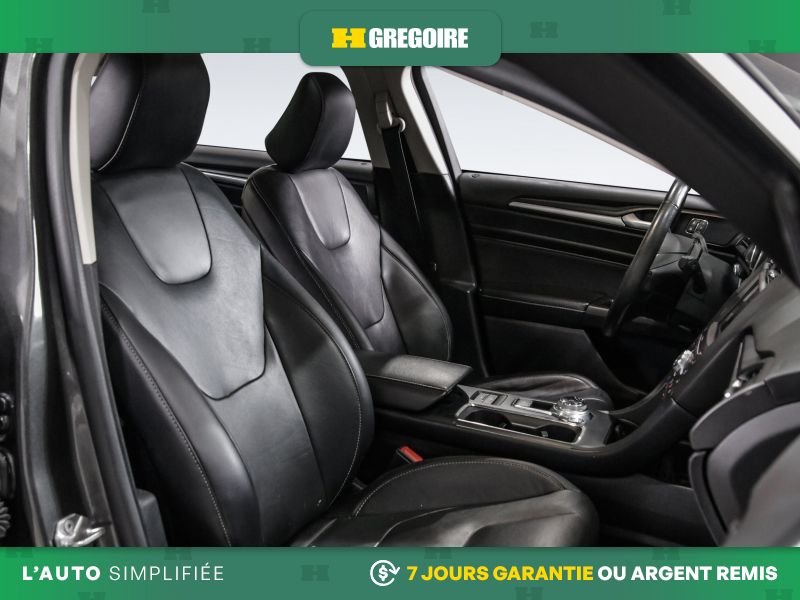 Ford Fusion 728870 | HYBRID TITANIUM CUIR TOIT MAGS CAM RECULE 2020 Gris Laval - photo #23