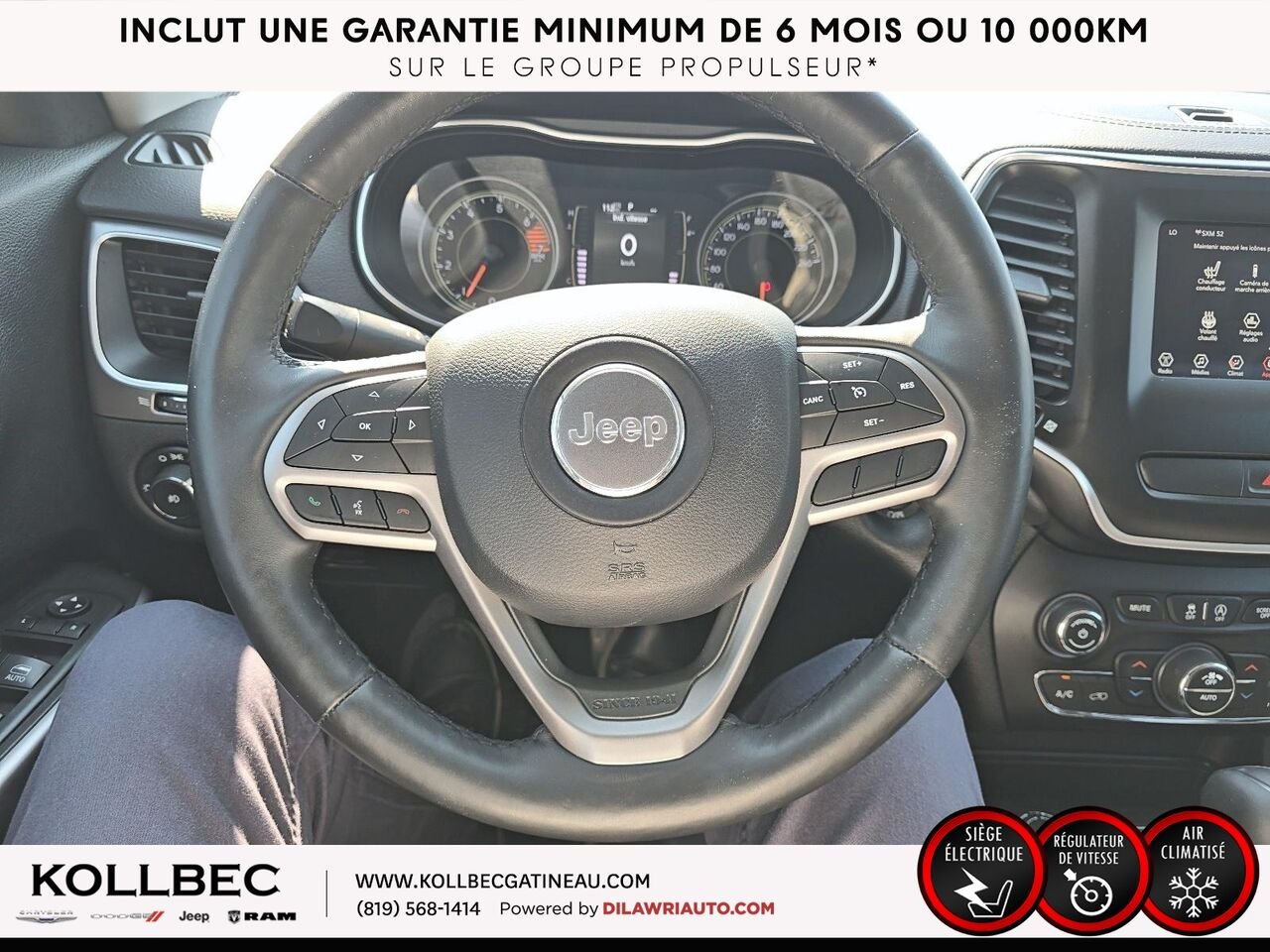 JEEP CHEROKEE 261101 | North 4x4 2019 Blanc Gatineau - photo #8