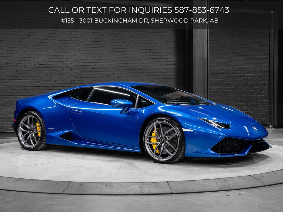 2017 Lamborghini Huracan 2017 Blu Achelous Metallic