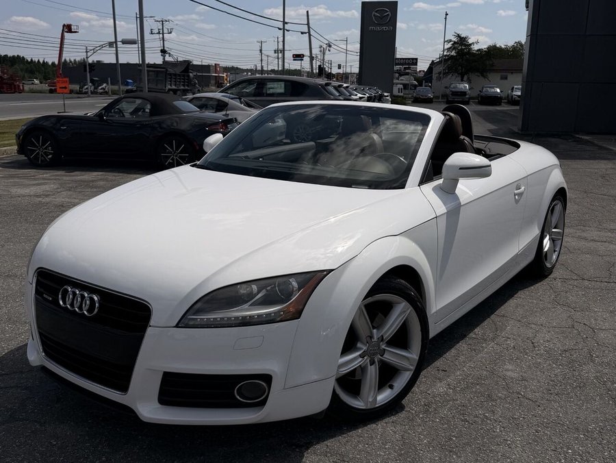 Audi TTS 2011 2011 Blanc