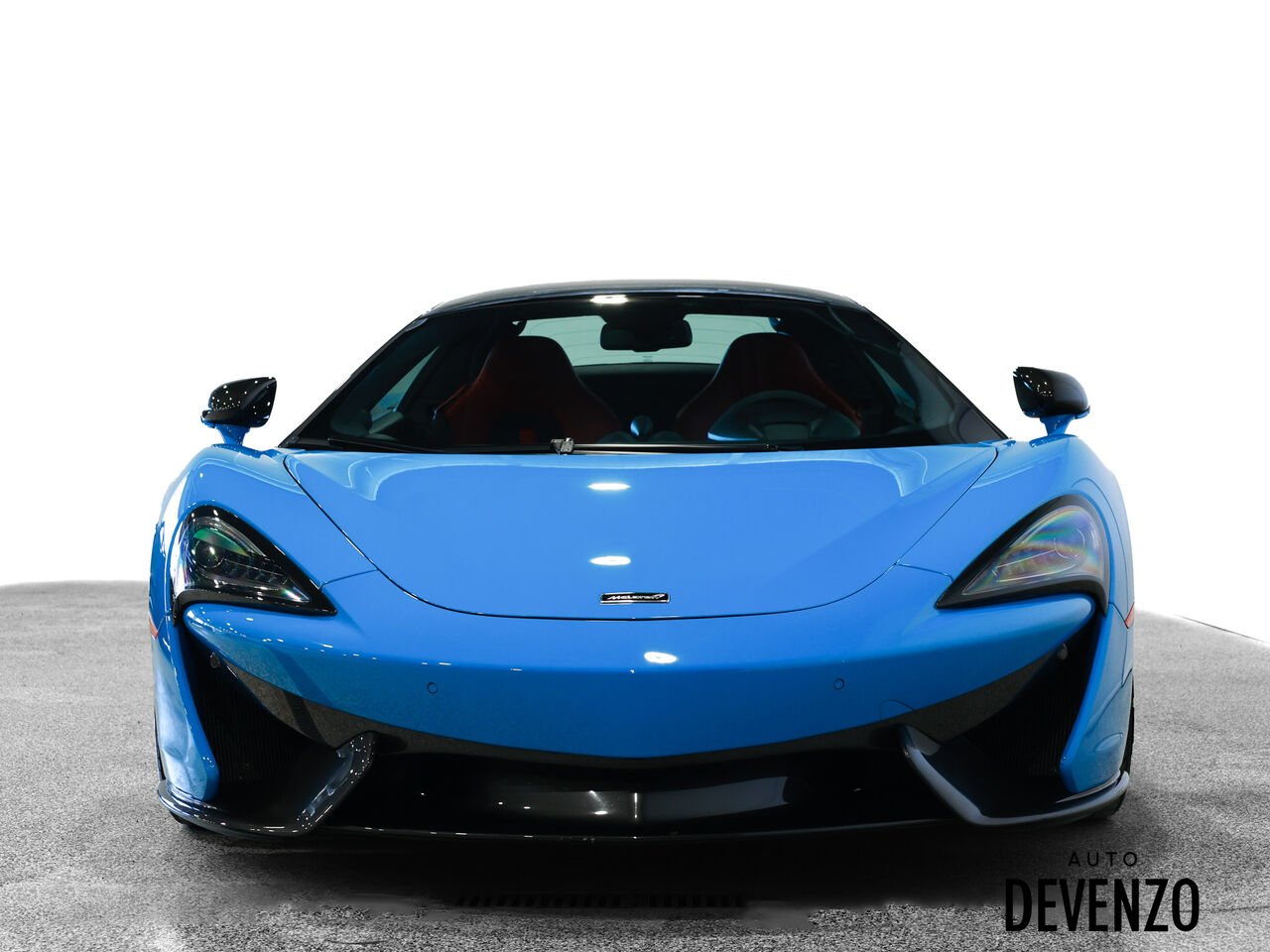 McLaren 570s 2019 Bleu Saint-Eustache - photo #7