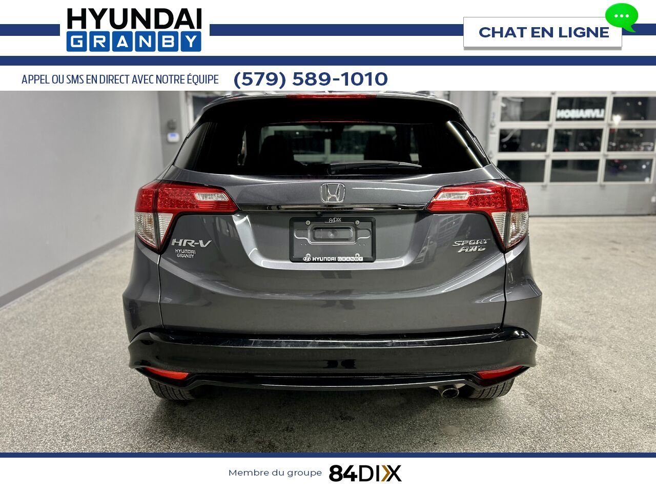 Honda HR-V 2020 Gris Granby - photo #4