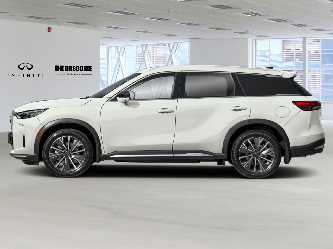 INFINITI QX60 2026 Blanc radiant nacré Blainville - photo #1