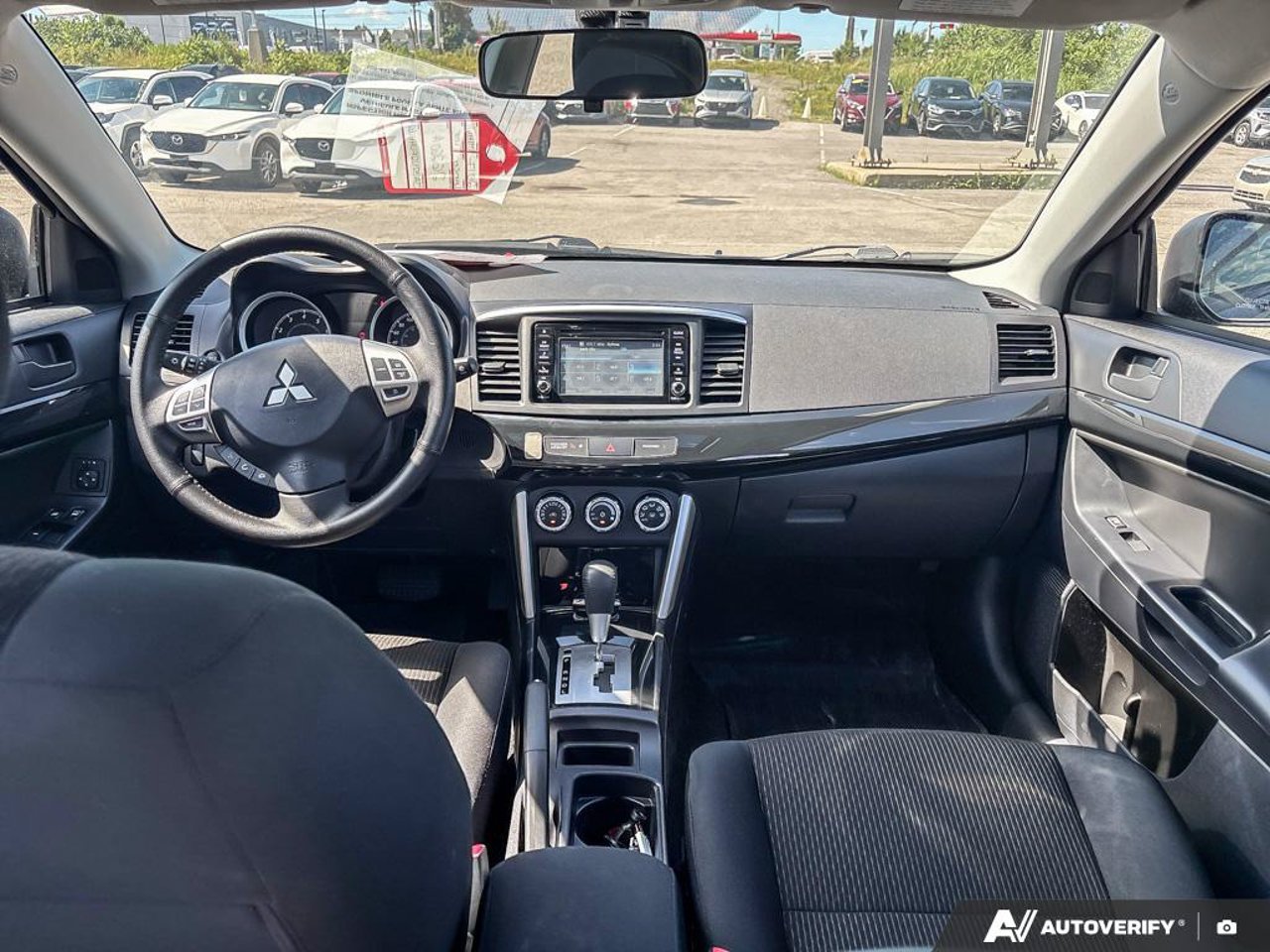 Mitsubishi Lancer JA32U2FU4HU602406 2017 Noir Mirabel - photo #25