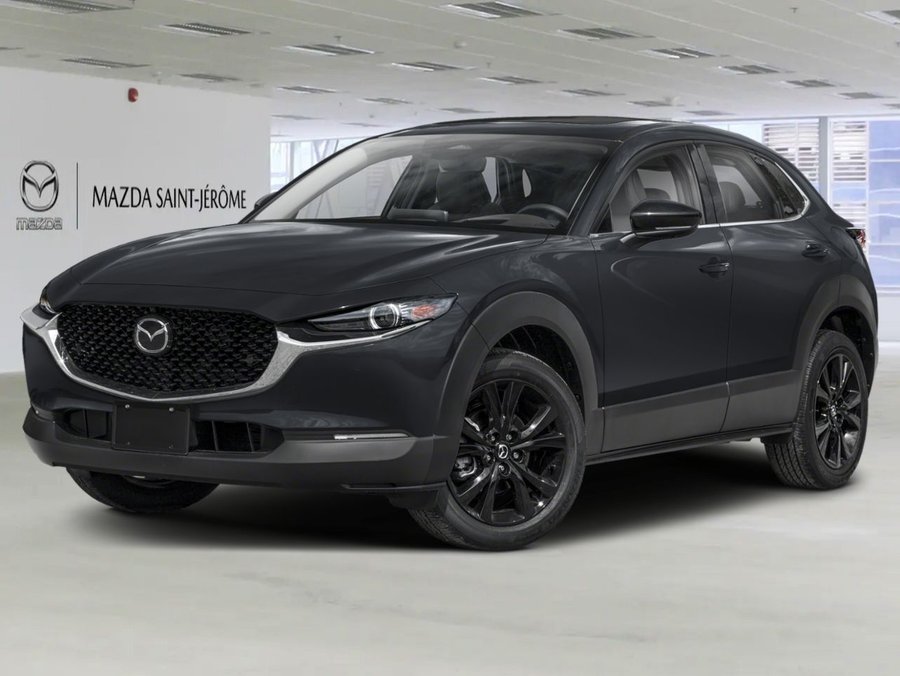 2026 MAZDA CX-30 GT TI avec moteur turbo Jet Black Mica
