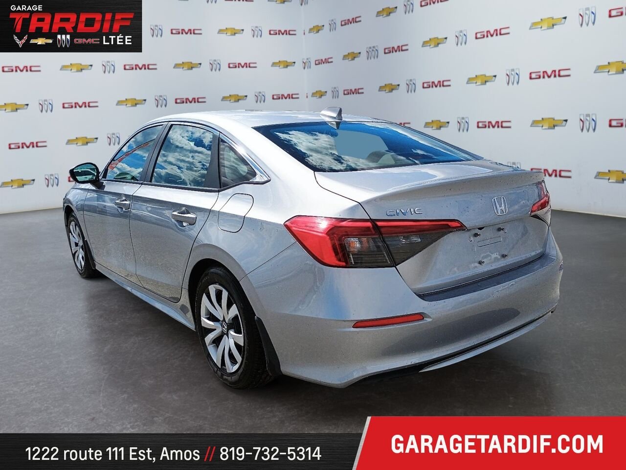 2024 HONDA CIVIC LX-B Silver Amos - photo #3
