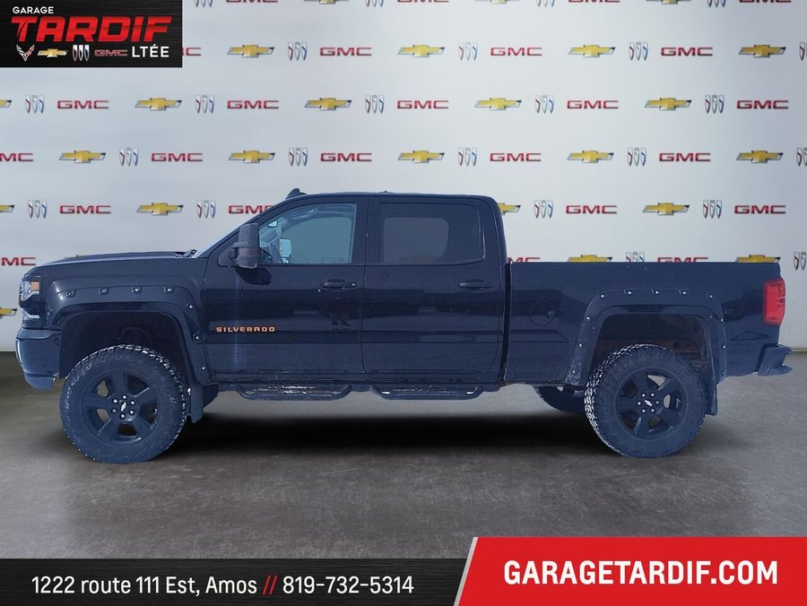 2018 CHEVROLET SILVERADO 1500 4RM, EMP. COURT, CABINE 2018 Black