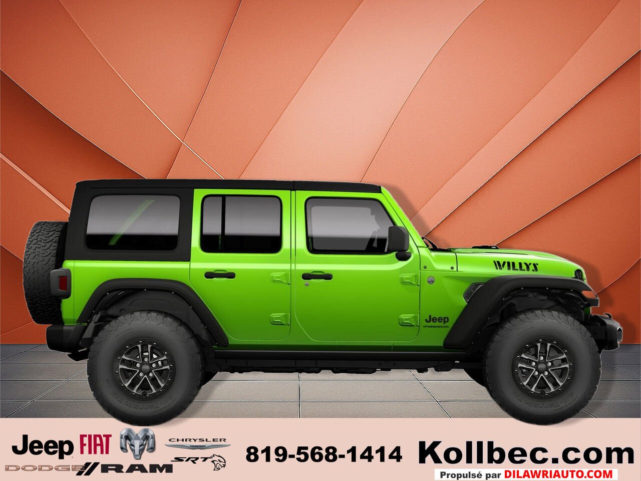 2026 JEEP Wrangler 26420 | Willys 4 portes 4x4 Mojito Gatineau - photo #2