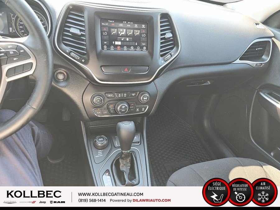 2019 JEEP CHEROKEE *** UN PROPRIO + CLEAN CARFAX + BAS KILOMÉTRAGE*** White