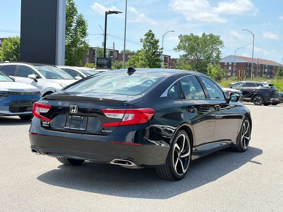 Honda Accord Sedan 2018 2018 Noir