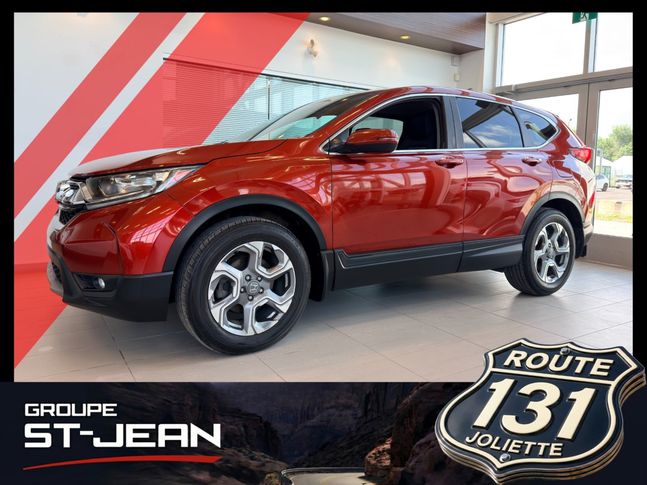 2017 Honda CR-V Red Notre-Dame-des-Prairies - photo #0