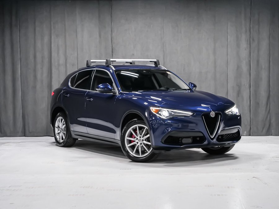 Alfa Romeo Stelvio Ti BARRE DE TOIT DÉMARREUR A DISTANCE 2018 Bleu